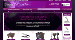 Desktop Screenshot of everywitchway.co.uk
